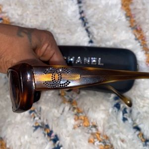 Rare Vintage Chanel tortoise sunglasses